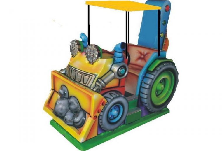 Bulldozer Kiddie Ride